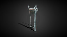Roman Brazier ancient, ornate, standing, prop, unreal, realtime, metal, copper, brazier, unrealengine, unrealengine4, ancient-art, props-assets, props-game, realtime-3d, props-game-assets, ancient-roman-cultural-heritage, props-assets-environment-assets, realtime-ready, unity
