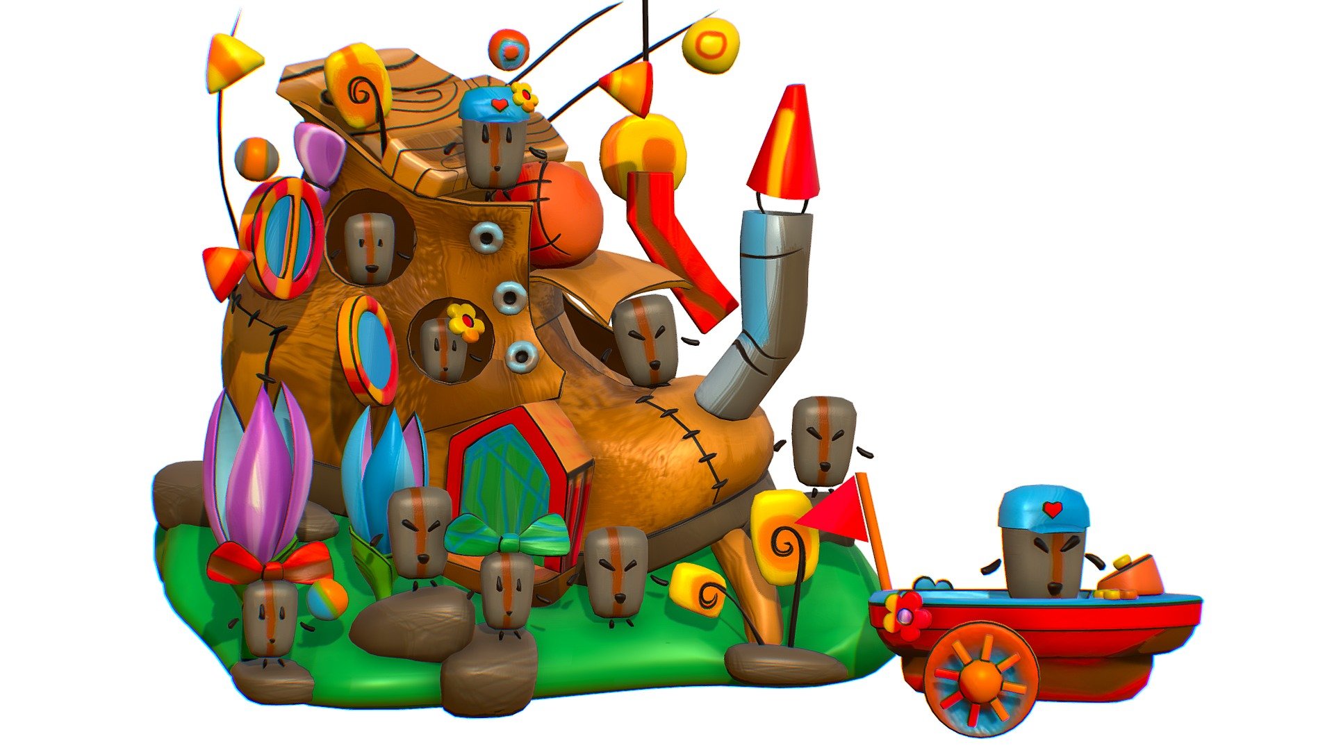 3D Cartoon illustration Funny Lilliputian Family Old Boot House

11 separate Maya files animations

there is a possibility to send previews of animations on request, leave your comments.




 - Funny Lilliputian Family Old Boot House - Buy Royalty Free 3D model by Oleg Shuldiakov (@olegshuldiakov) 3d model