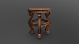 Medieval chair props-game