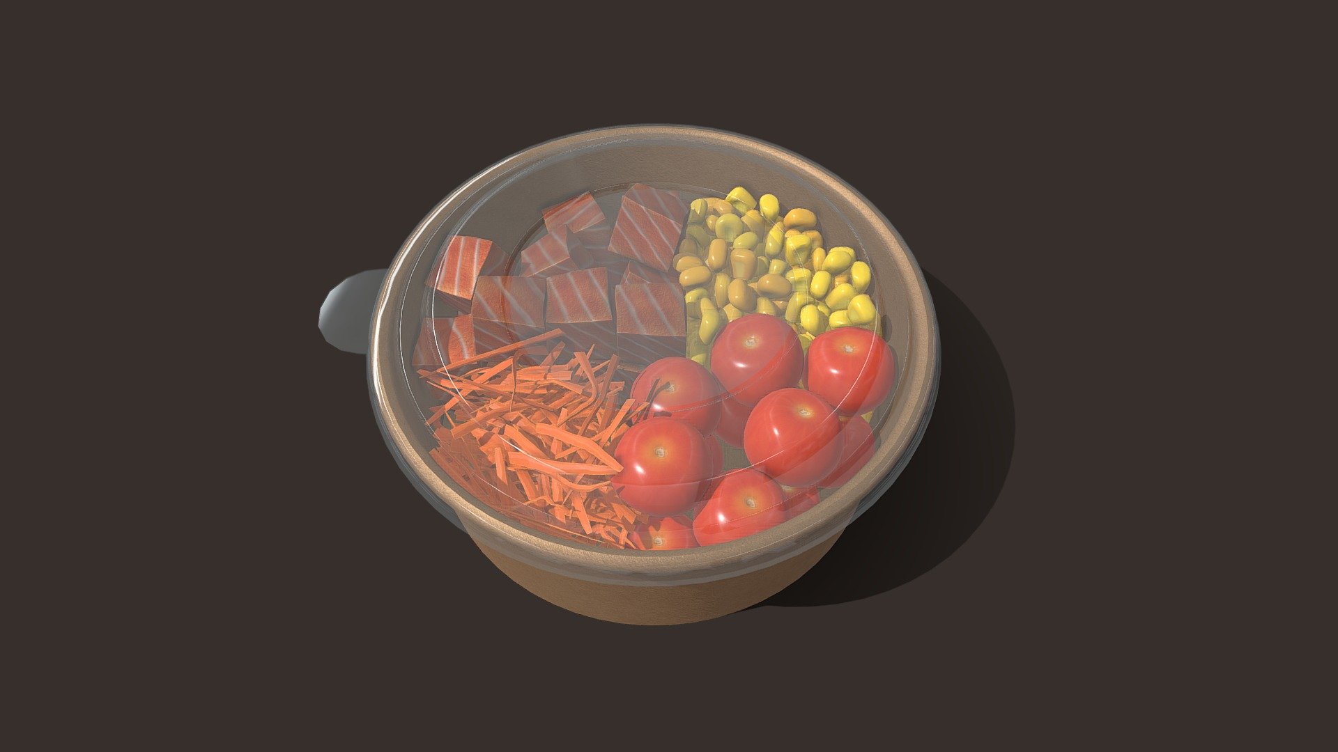 Food container - Buy Royalty Free 3D model by MDgraphicLAB 3d model