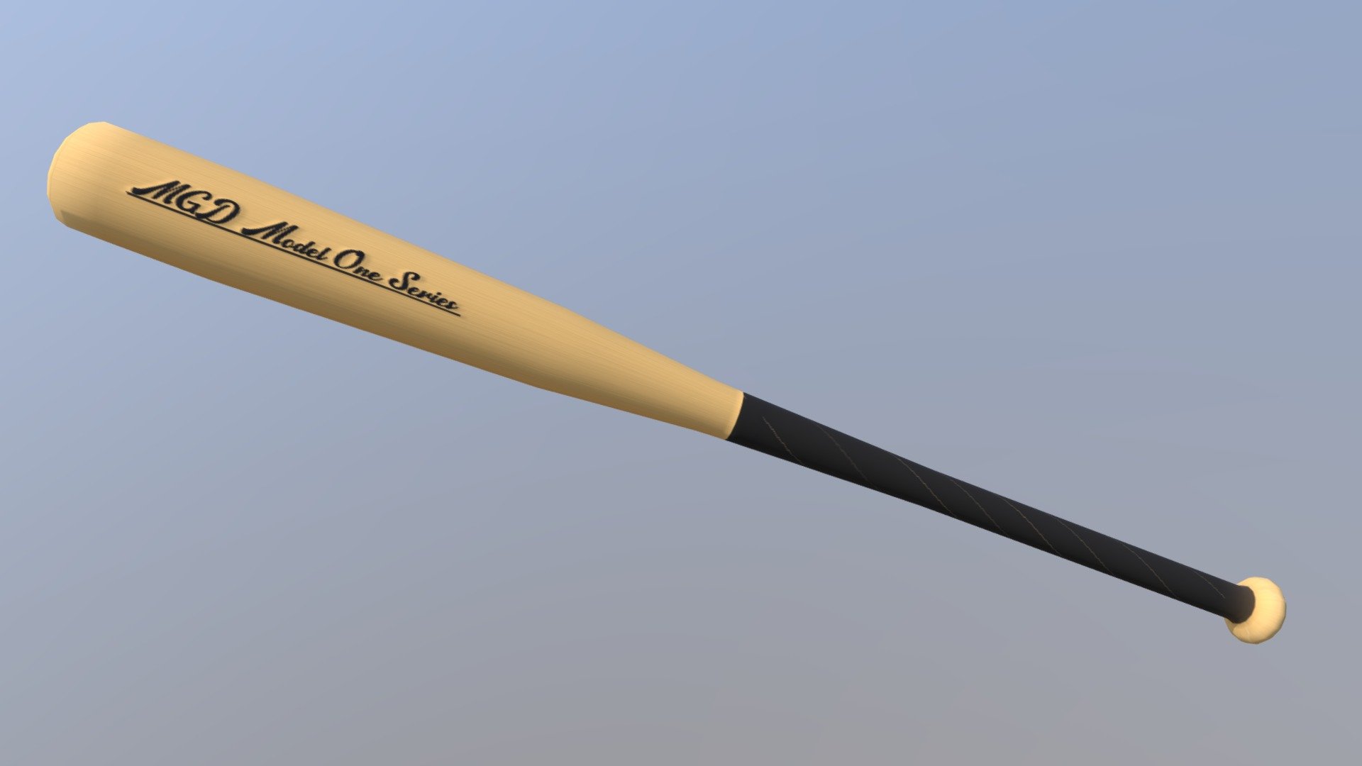 Baseball Bat

Moorpark College 3-D Design Internship - 2018 - Baseball Bat - 3D model by Amanda Baker (@abgamedesign) 3d model