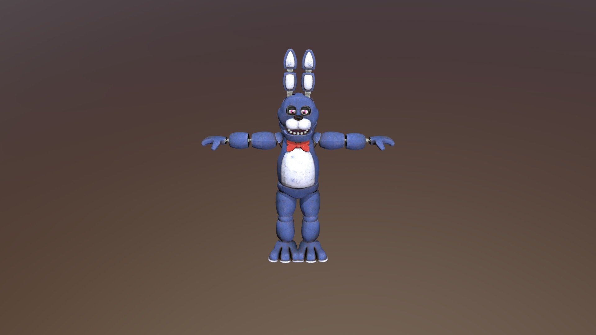 the bonnie animatronic for game help wanted fnaf 1! - Bonnie the bunny - Download Free 3D model by Username838383 3d model