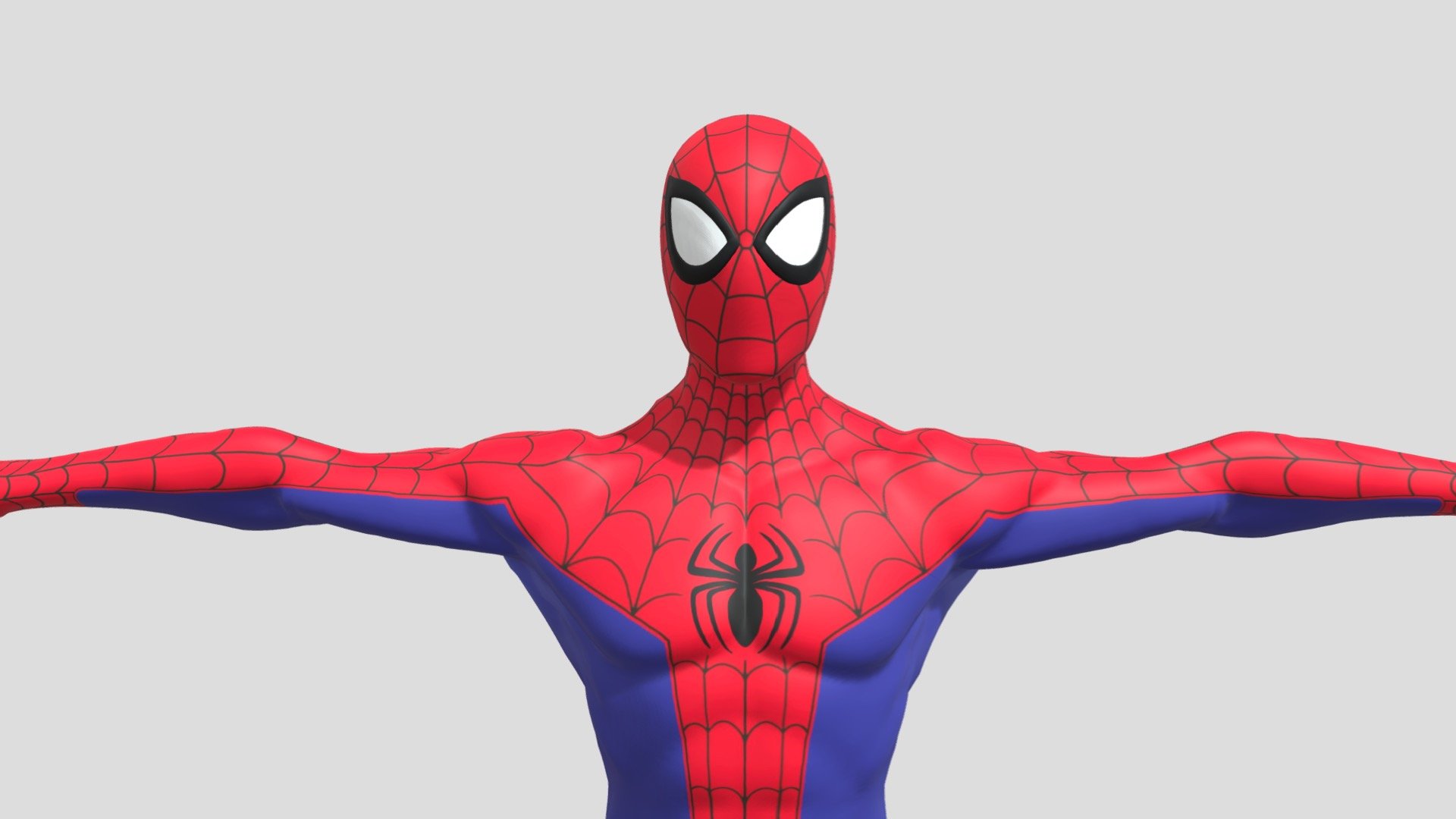 Peter Parker - Spider-Man: Into The Spider-Verse - Download Free 3D model by Just a Guy uploading Models no one cares about (@crwashington) 3d model
