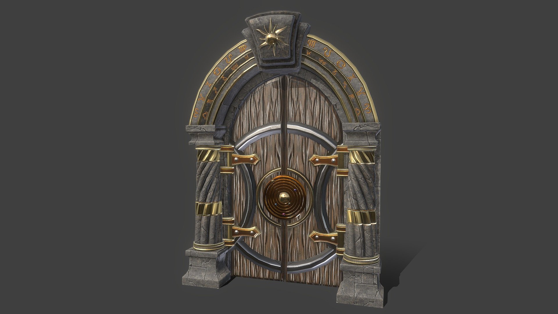 Eyrie Magic Door - 3D model by TonyGalindo3d 3d model