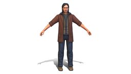 Male Young Guy Jeans Brown Jacket Student office, shoe, white, shirt, agent, people, elite, luxury, jacket, pants, brown, coat, buisness, young, shoes, bastard, worker, director, jeans, lord, casual, scientist, personnage, manager, teacher, pumps, detective, low-poly-model, noble, caucasian, nobleman, hairstyle, boyfriend, employee, man, student, human, male, person, "guy", "casualwear", "casual-wear"