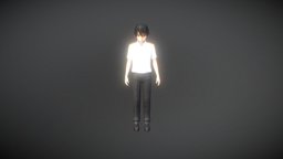 Yandere-kun Little Unfinished school, simulator, fbx, tsundere, manga, tags, taro, character-model, yandere, ayano, aishi, yandere-chan, osana, glb, character, blender, animation, anime, rigged, fbx-object-model, najimi, yandere-kun, senpai-chan, senpai-kun, dont-bother-with-these-tags
