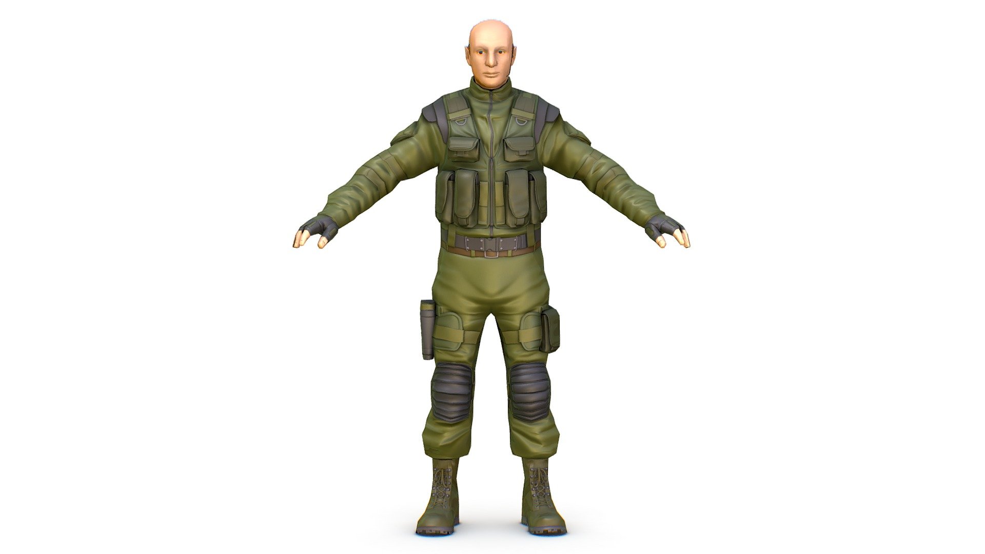 LowPoly 3D model - Men Military Solder Armor / 3dsMaya File / OBJ file - included - LowPoly 3d Man Military Solder Armor - Buy Royalty Free 3D model by Oleg Shuldiakov (@olegshuldiakov) 3d model