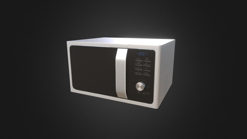 Low poly model of a microwave oven.
44 Polygons.
Textures 2048x2048.
Diffuse, NormalMap, Specular, AO 3d model