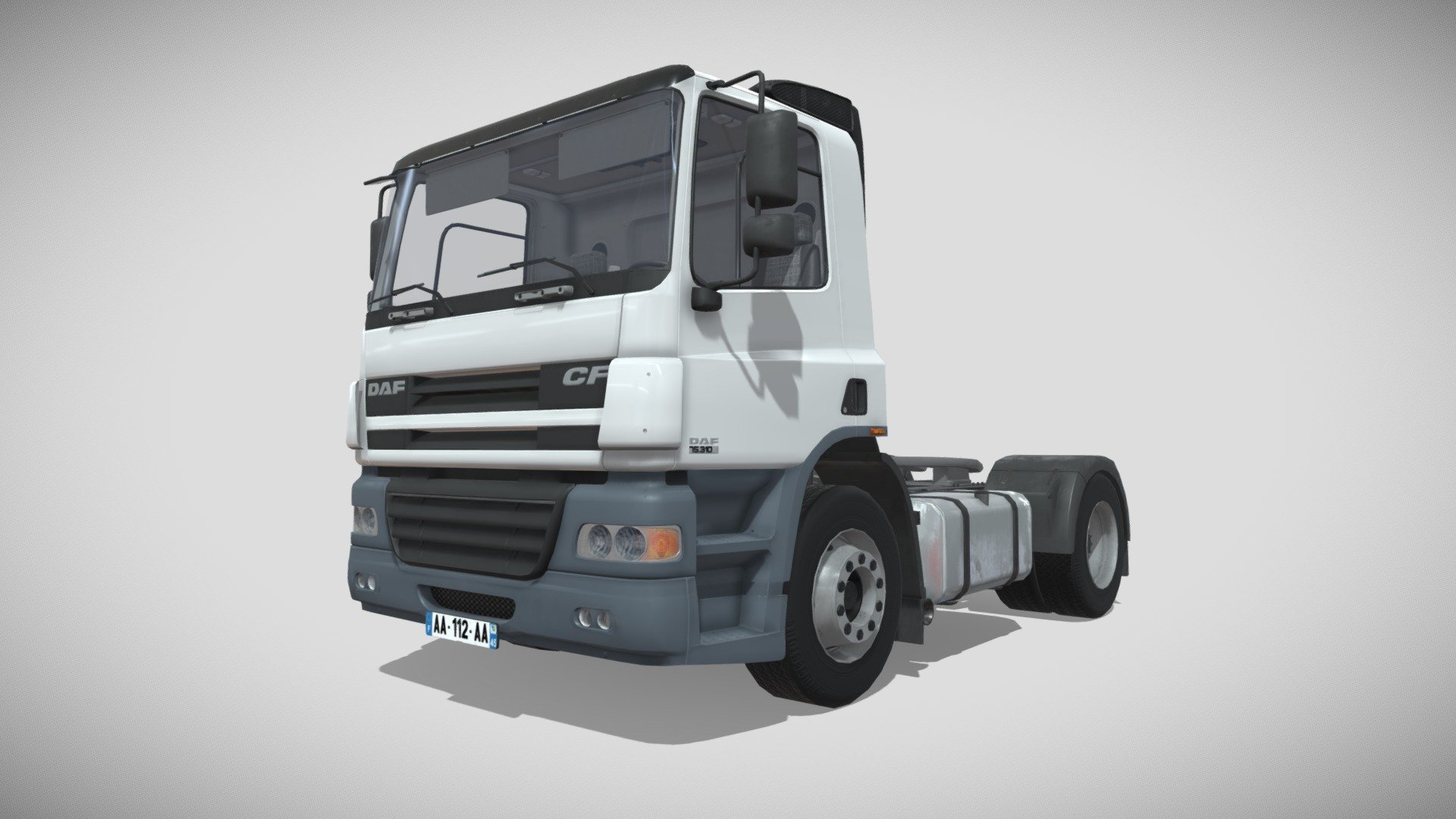 DAF CF 75.310 - Medium Poly Made on Cinema 4D Substance Painter and Photoshop. -&gt; 4K Texture ( Completely made by myself )  This model is not free of rights You must inform me of your usage. By Max - Contact Discord : Max#5532 - Truck DAF CF 75.310 - Download Free 3D model by Max (@Max-5532) 3d model