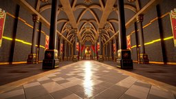 Gothic Throne Room room, castle, throne, gothicarchitecture, architecture, interior, gold