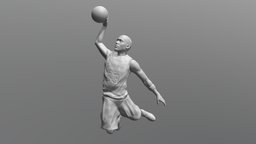 Michael Jordan for 3D printing los, michael, james, basketball, stephen, state, figurine, kevin, celebrity, chicago, actor, angeles, golden, curry, lebron, famous, lakers, nba, jordan, bulls, kobe, bryant, durant, playoffs, warriors