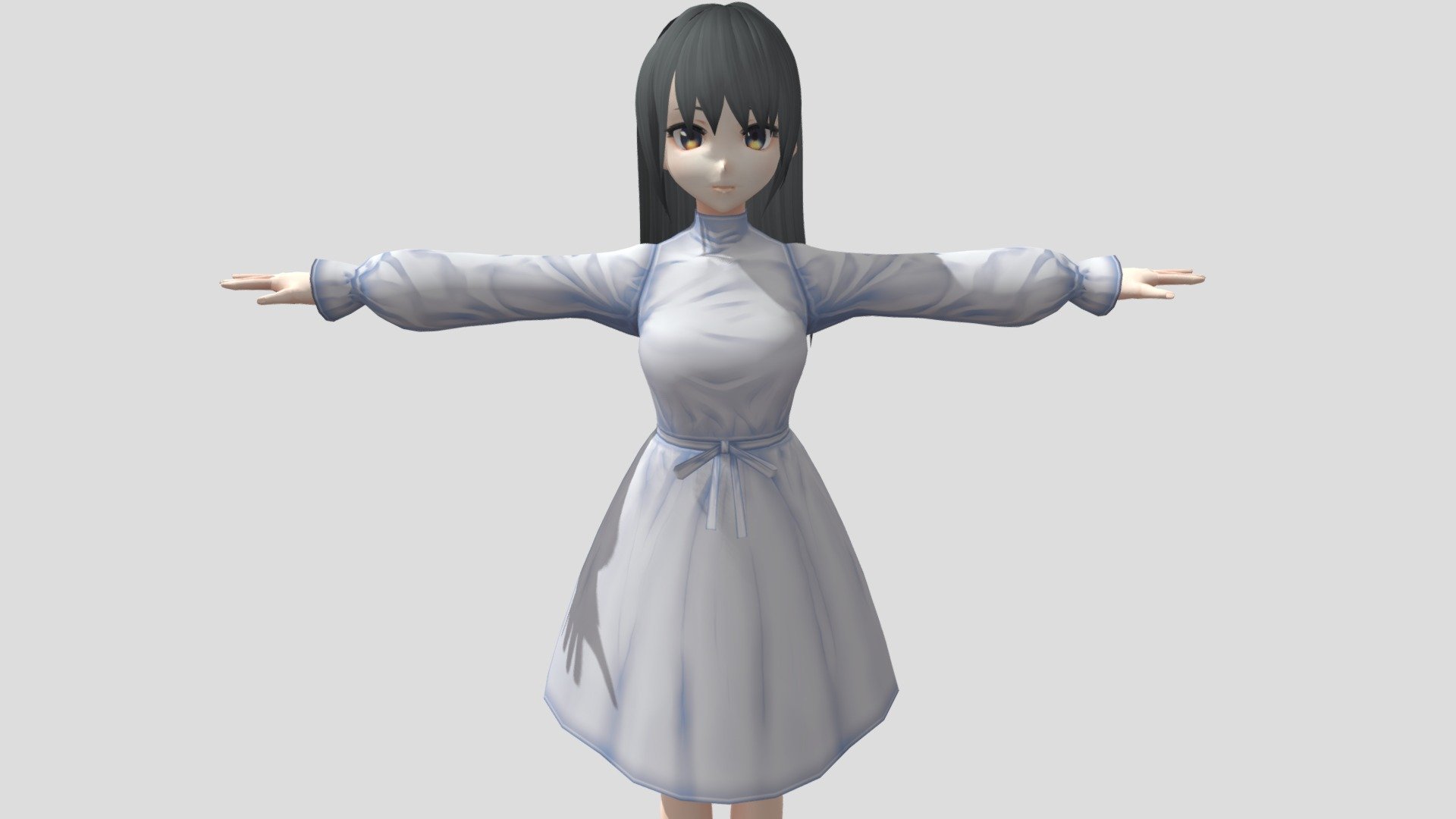 Model preview



This character model belongs to Japanese anime style, all models has been converted into fbx file using blender, users can add their favorite animations on mixamo website, then apply to unity versions above 2019



Character : Arisa

Verts:16305

Tris:23570

Fourteen textures for the character



Character : Xiang

Verts:27673

Tris:38220

Sixteen textures for the character



This package contains VRM files, which can make the character module more refined, please refer to the manual for details



▶Commercial use allowed

▶Forbid secondary sales



Welcome add my website to credit :

Sketchfab

Pixiv

VRoidHub
 - 【Anime Character】Arisa/Xiang (Unity 3D) - Buy Royalty Free 3D model by 3D動漫風角色屋 / 3D Anime Character Store (@alex94i60) 3d model