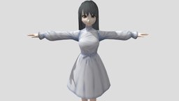 【Anime Character】Arisa/Xiang (Unity 3D)