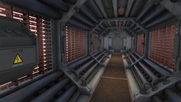 Spaceship Hallway
