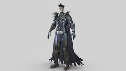 Fantasy Iron Armor Suit