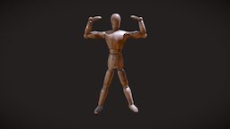 Mannequin: Anatomy Aid (Free download) pose, aid, rig, mannequin, download
