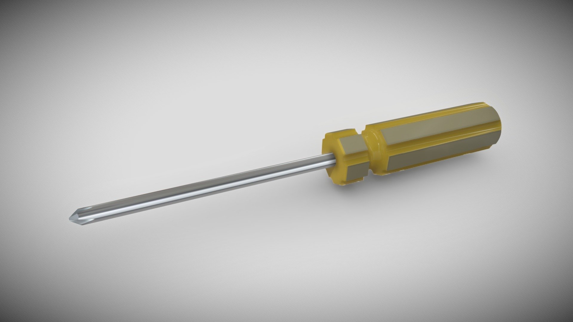 screwdriver done in moi3d - Screw driver - Buy Royalty Free 3D model by joshopel 3d model