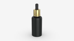 Cosmetics dropper mockup 01 product, care, packaging, beauty, clean, mockup, dropper, medicine, health, package, liquid, cosmetic, blank, 3d, pbr, medical, bottle, container