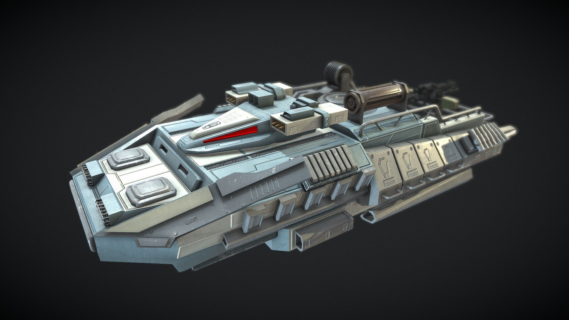 An original Sci-fi Hover Tank - Model/Art by Outworld Studios

Must give credit to Outworld Studios if using this asset

Show support by joining my discord: https://discord.gg/EgWSkp8Cxn - Sci-fi Hover Tank IFV - Buy Royalty Free 3D model by Outworld Studios (@outworldstudios) 3d model