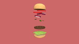 Sullys Pixel Challenge Submission-Pixel Burger burger, food, 3dart, meal, hamburger, fastfood, pixeltexture, autodeskmaya, 3d-model, 3d-pixel, pixels, pixelated, pixel-art, pixel-texture, sullyspixelchallenge, pixelmodel, 3d, photoshop, maya2018, pixel, 3dmodeling, pixelart