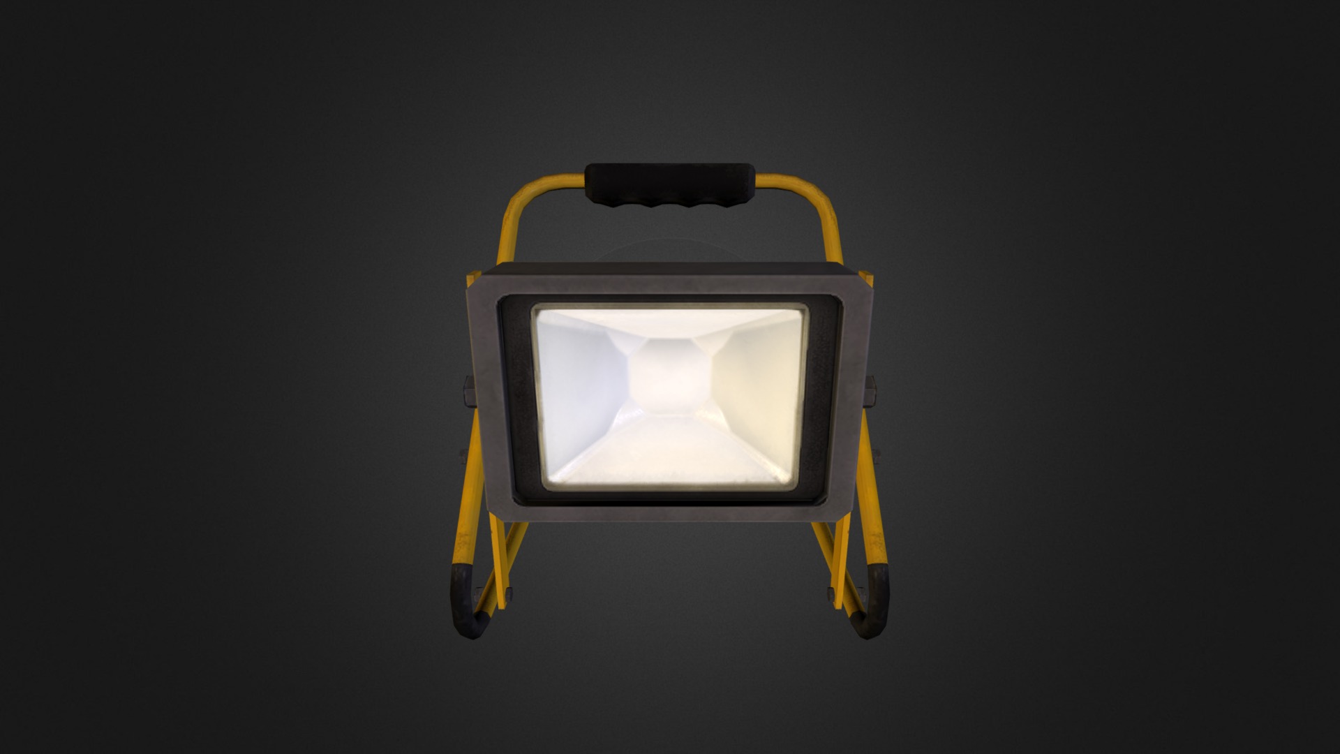 Portable Lamp - 3D model by Abraham Brookes (@Black_Stormy) 3d model