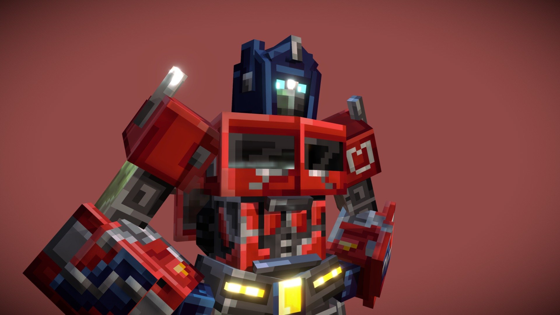 Optimus prime recreated ina minecraft-like style
twitter post: https://twitter.com/natzival/status/1378797909257388040
Made In blockbench - Optimus Prime - 3D model by Charlotte (@nautica_joestar) 3d model