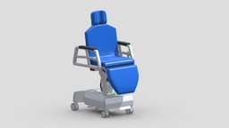 Medical Surgical Stretcher Chair PBR Realistic scene, room, device, instruments, set, element, unreal, laboratory, generic, pack, equipment, collection, ready, vr, ar, hospital, realistic, science, machine, engine, medicine, pill, unity, asset, game, 3d, pbr, low, poly, medical, interior