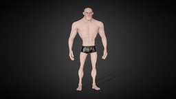 CC4 Max (CC1 Remastered) toon, muscle, fitness, fit, muscular, men, handsome, reallusion, tokomotion, cc-character, stylizedcharacter, character, game, animation, stylized, animated, male, rigged