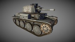 PanzerTank3 tanks, staffpicks, weapon, game, vehicle, art