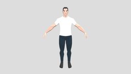Low-Poly Male Character rigging, basemesh, characterart, character-design, charactermodel, malecharacter, blender3dmodel, character-model, low-poly-model, low-poly-art, lowpolymodel, male-human, malebody, base-mesh, low-poly-blender, male-character, rigged-character, character, charactermodeling, low-poly, blender, lowpoly, blender3d, man, characters, characterdesign, male, rigged, riggedcharacter