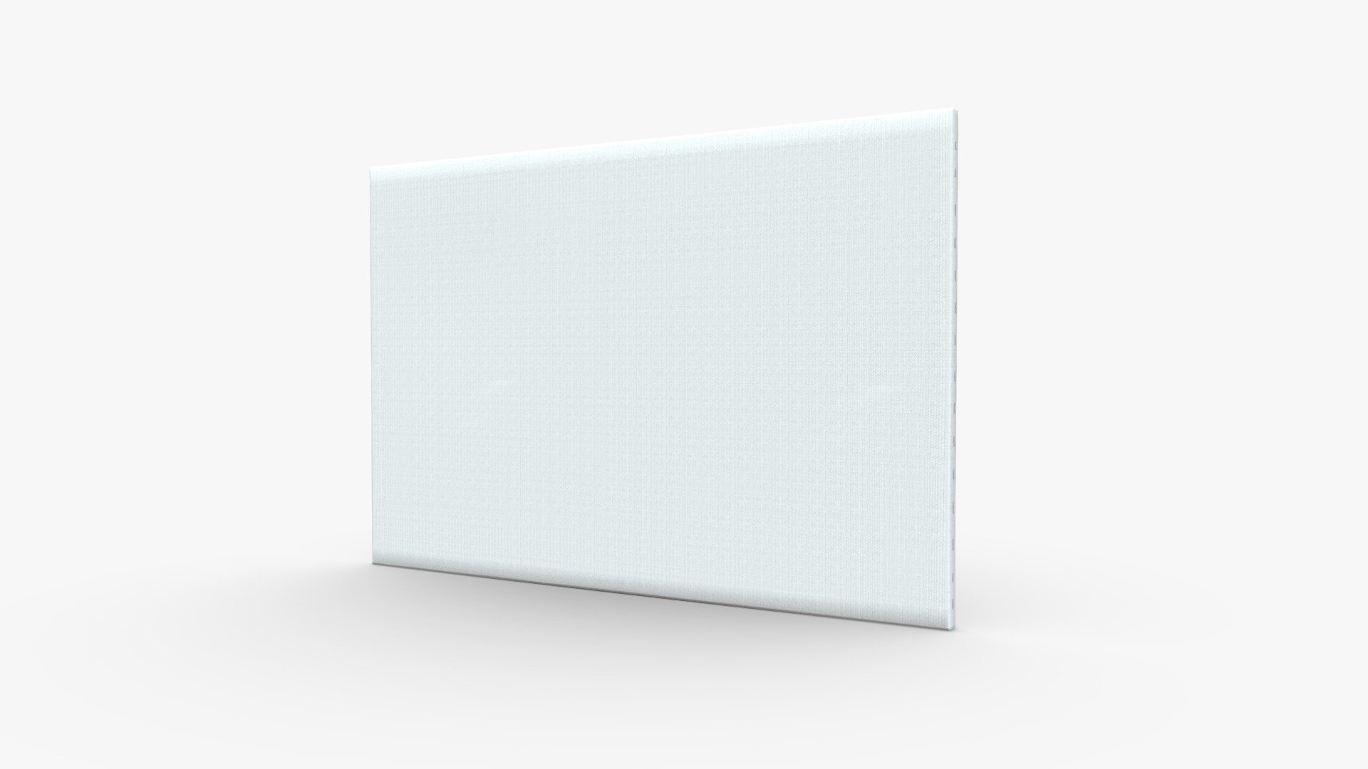 Check out my website for more products and better deals! &gt;&gt; SM5 by Heledahn &lt;&lt;

This is a 3D Model of a Blank Canvas, stapled to a pine woodframe. The canvas is empty of any paint, and it can be used as is, or apply to it any texture on top to simulate a finished painting.

This product will achieve realistic results in your rendering projects and animations, being greatly suited for close-ups due to their high quality topology and PBR shading 3d model