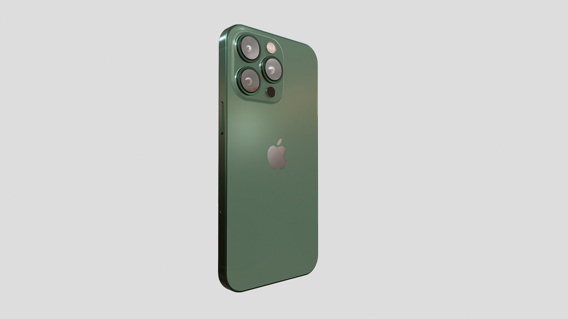 Based on the realase version of Iphone 13 Pro on 8th of March 2022. Screen are based on iOS-15 homescreen.

Update 22/06/2022
- Fix some normal shading issue - Iphone 13 Pro Alpine Green (2022 Release) - Buy Royalty Free 3D model by Mozzarellarch 3d model