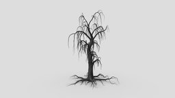 Halloween Tree-SK-24 tree, unreal, creepy, scary, nature, amazing, lowpolymodel, scarytree, halloween2021, halloweentree