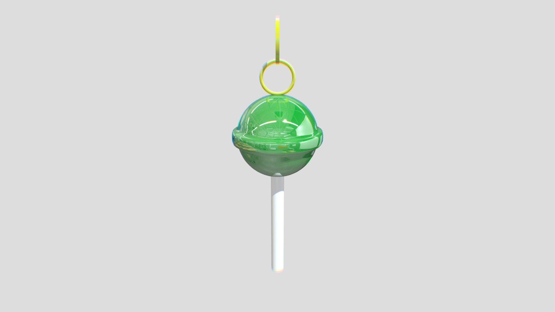 Lollipop earring for Spark Ar - Earring - Download Free 3D model by Marina_Fom 3d model