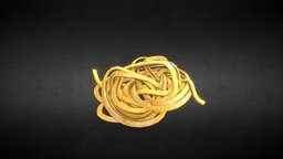 Un-cooked pasta food, raw, pasta, uncooked, freshpasta, game, lowpoly