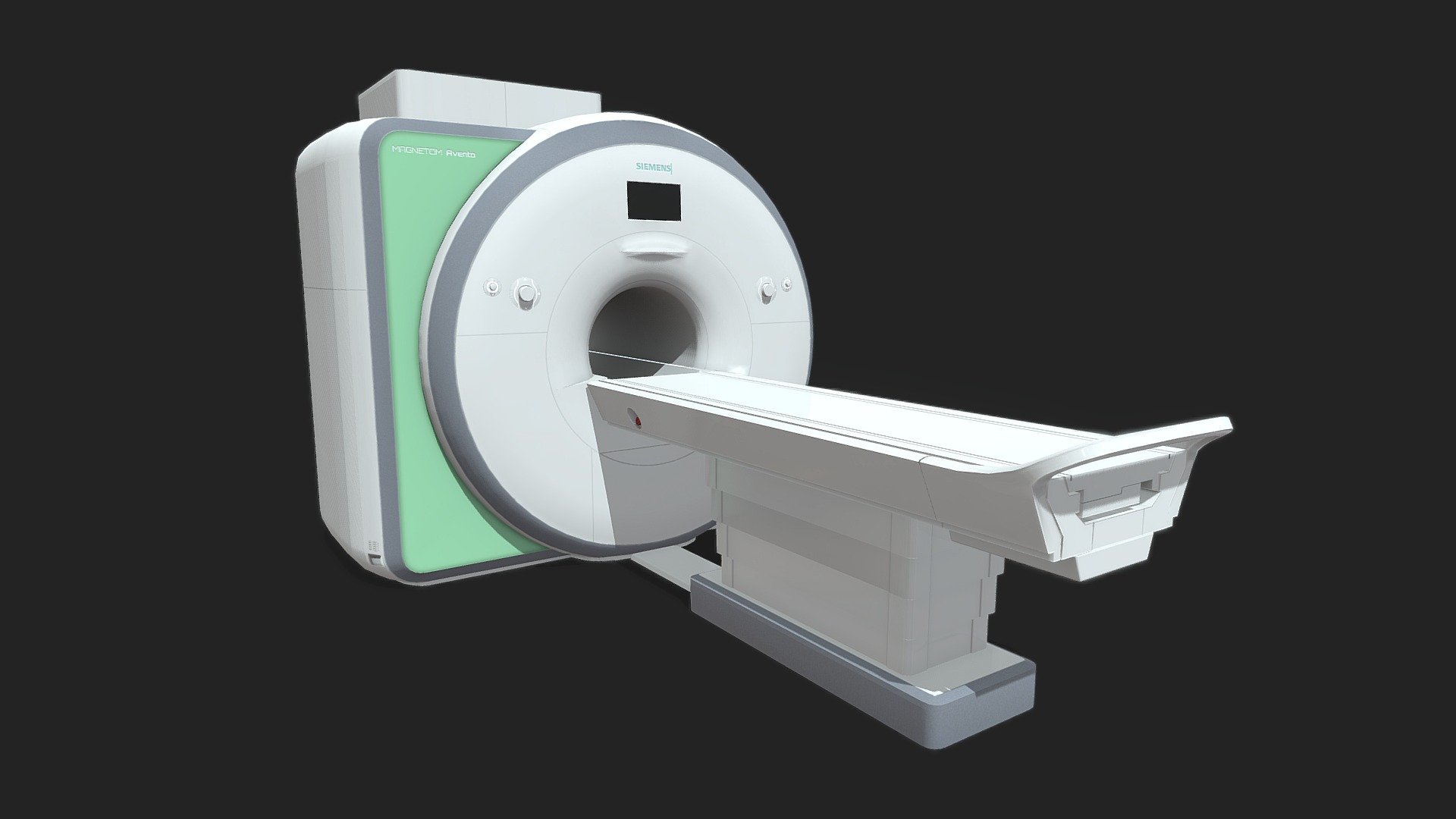 3D Model of Magnetic resonance imaging (MRI) created for AR application.
It uses PBR materials
4K Textures - Magnetic resonance imaging (MRI) - 3D model by SmartTek Solutions (@SmartTekSaS) 3d model