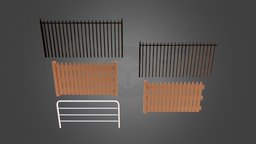 Fence Pack fence, white, pack, metal, border, bundle, picket, free, black, wall, noai