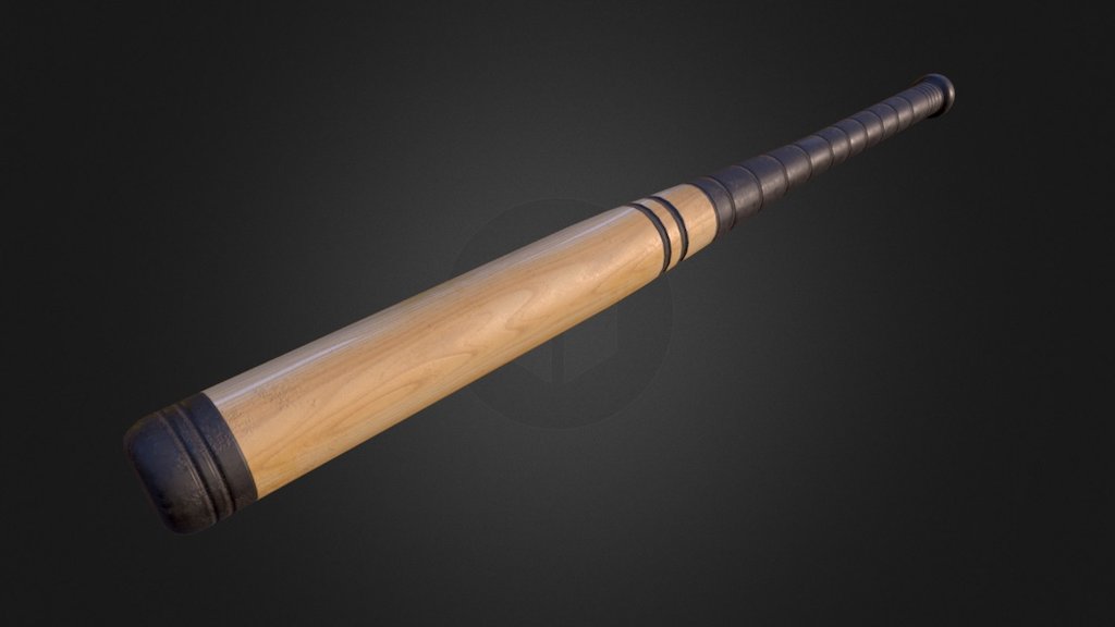 Baseball Bat. PBR. Was modeled in 3Ds max 2017. Textured in SubstancePainter.

718 Triangles 3d model