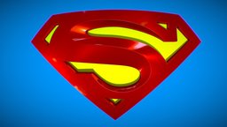 SUPERMAN RETURNS SHIELD WITH BACKPLATE comics, symbol, batman, marvel, robin, superhero, logos, dc, dragonball, logo, superman, aquaman, wonderwoman, symbols, mcu, justiceleague, kryptonite, smallville, kryptonian, supermanreturns, dragon, super, shield