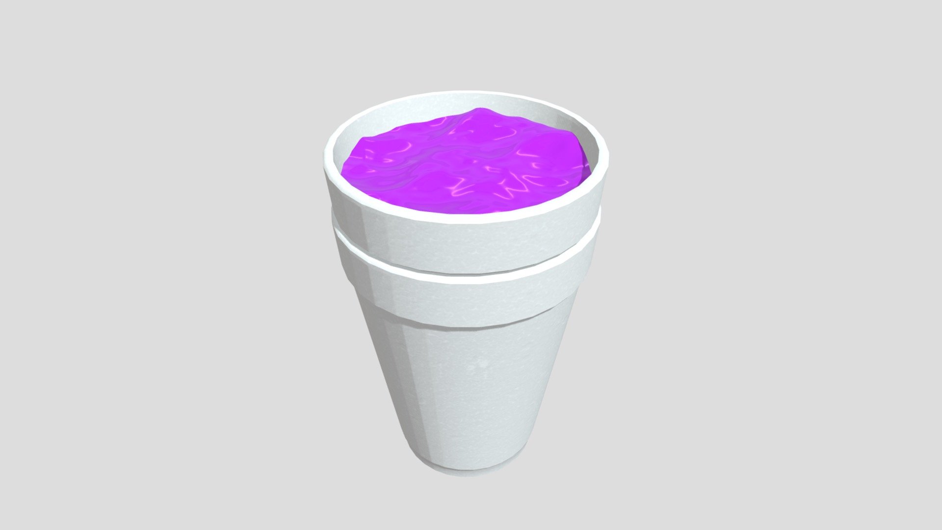 This Lean with styrofoam cups is perfect for any music video scene, or as a prop in a scene. The mesh is ANIMATED !

This Includes:

The Mesh
4K and 2K Texture Set (Albedo, Roughness, Normal, Height)

The mesh is UV Unwrapped and can easily be retextured 3d model