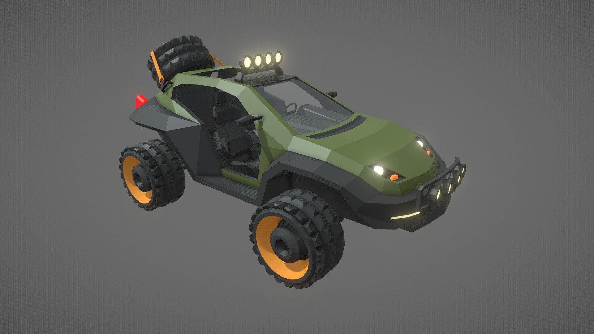 Jeep - 3D model by Leandro.Gomes 3d model