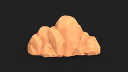 Rock | Sandstone | Desert canyon, desert, mountain, sandstone, lowpoly, stone, rock, noai