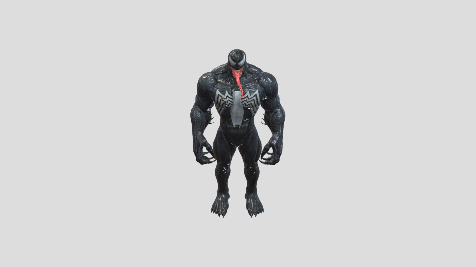 Venom is a fictional character appearing in American comic books published by Marvel Comics. The character is a sentient alien symbiote with an amorphous, liquid-like form, who survives by bonding with a host, usually human. This dual-life form receives enhanced powers and usually refers to itself as &ldquo;Venom.