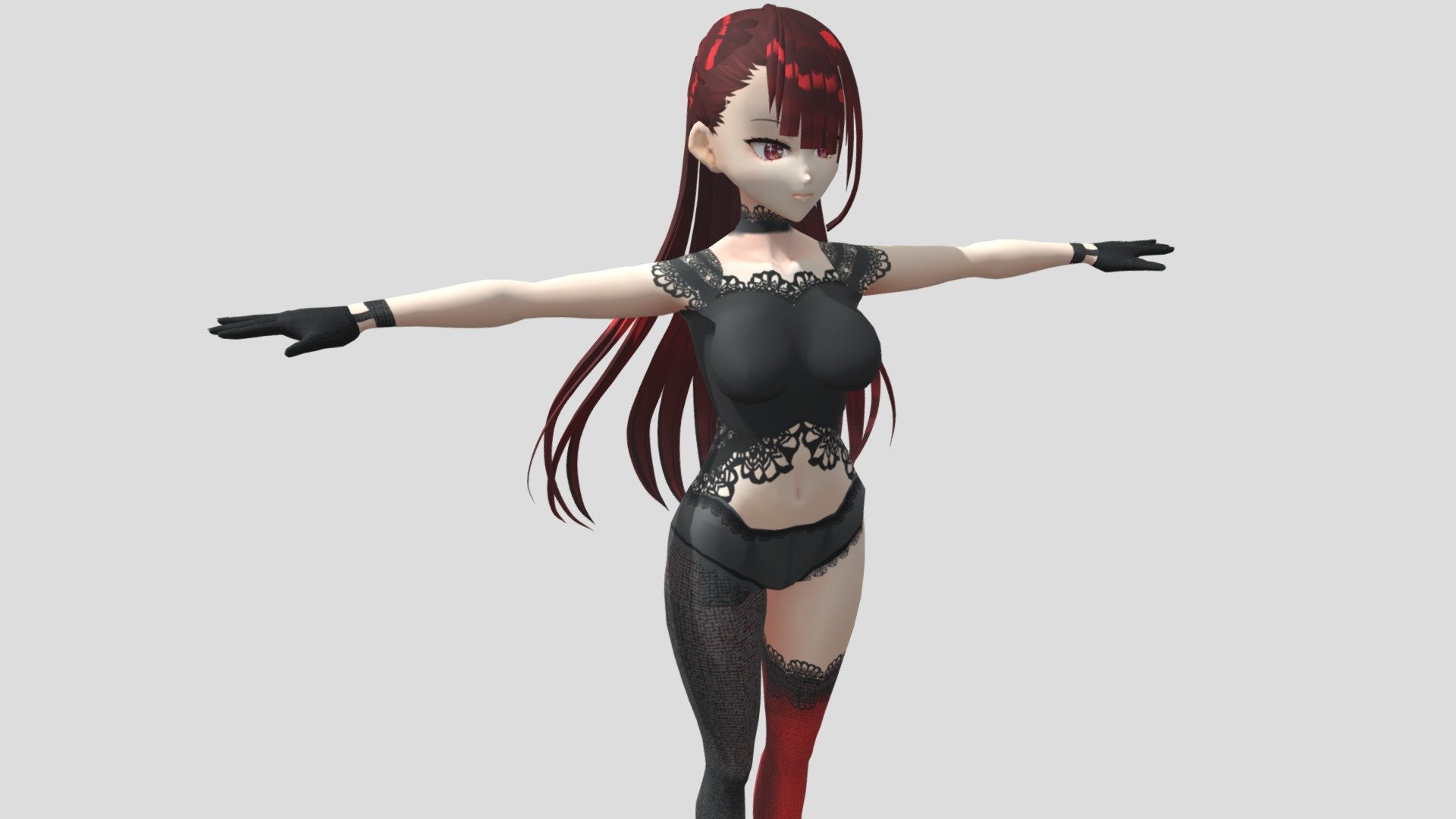 Model preview



This character model belongs to Japanese anime style, all models has been converted into fbx file using blender, users can add their favorite animations on mixamo website, then apply to unity versions above 2019



Character : Bloodthirsty

Verts:15209

Tris:21648

Thirteen textures for the character



This package contains VRM files, which can make the character module more refined, please refer to the manual for details



▶Commercial use allowed

▶Forbid secondary sales



Welcome add my website to credit :

Sketchfab

Pixiv

VRoidHub
 - 【Anime Character】Bloodthirsty (Evo/Unity 3D) - Buy Royalty Free 3D model by 3D動漫風角色屋 / 3D Anime Character Store (@alex94i60) 3d model
