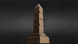 Egyptian Obelisk ancient, monument, pyramid, egyptian, pillar, statue, memorial, sandstone, obelisk, symbols, hieroglyphics, stone