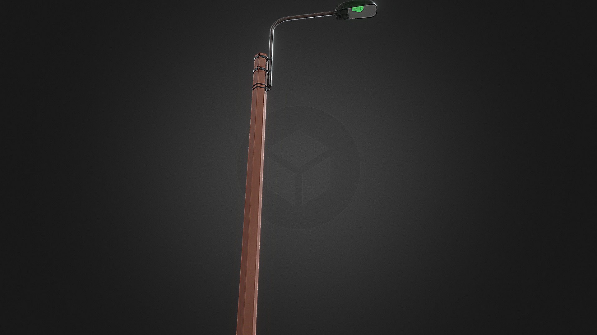 3D model of a pole light can be used in city/street scene or in your VFX productions - Street light 03 - Buy Royalty Free 3D model by Ares Studio (@aresstudio) 3d model