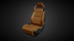 Lamborghini Gallardo LP560 Driver Seat seating, modeling, car