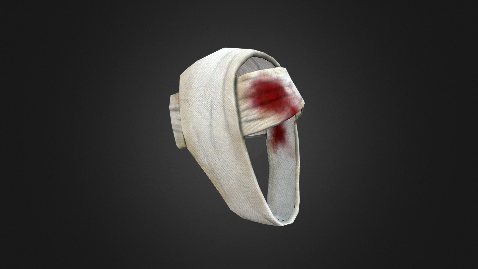 Head Bandages - 3D model by Portalarium 3d model