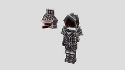 Myrmidon Armor Set armor, set, complete, item, defense, equipment, blockbench, hytale