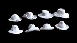 hats hat, fedora, cap, cloth, cowboy, print, gentleman, straw, stetson